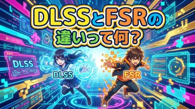 dlssとfsrの違いって何？