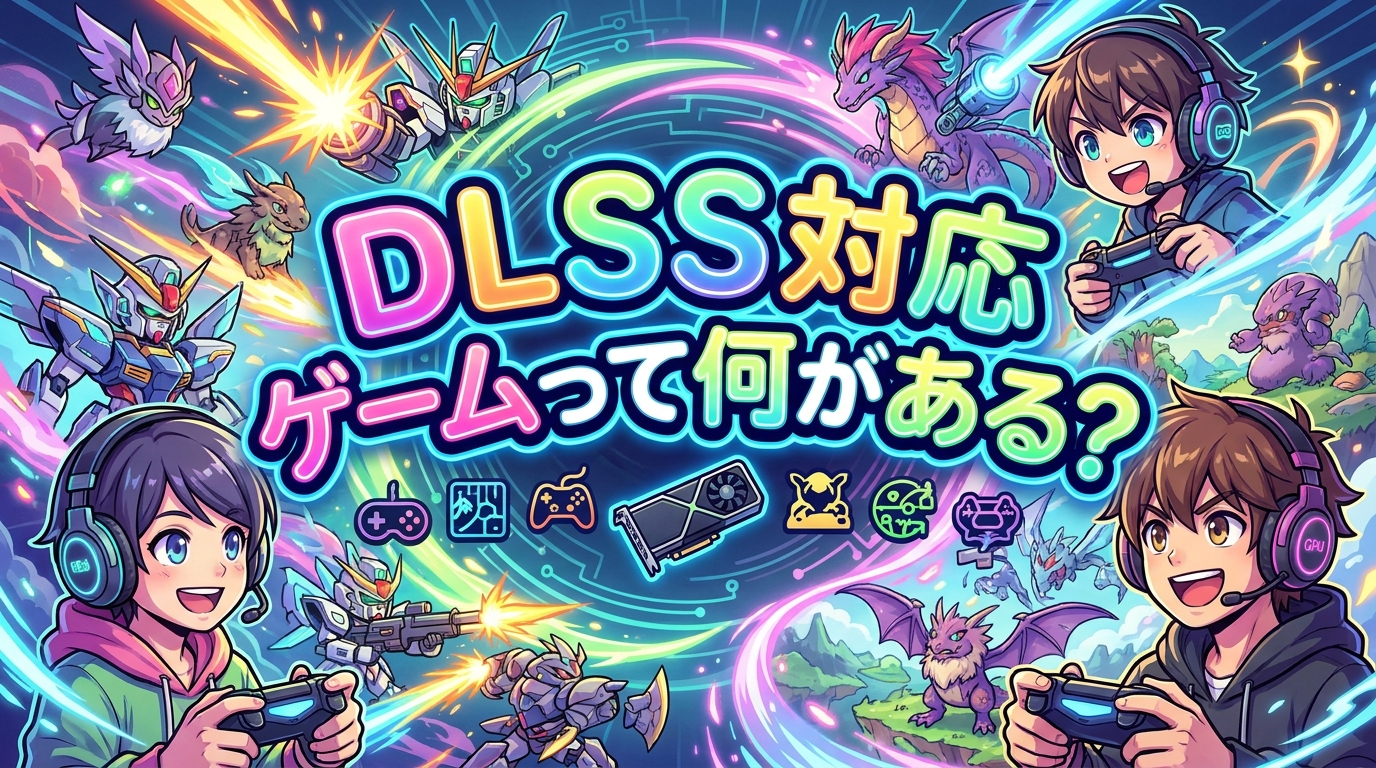 dlss 対応 ゲームって何がある？