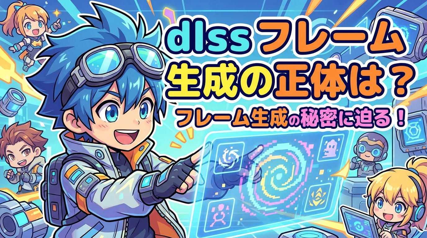 dlss フレーム 生成の正体は？