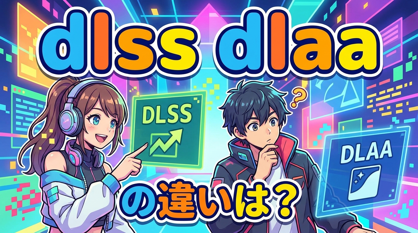 dlss dlaaの違いは？