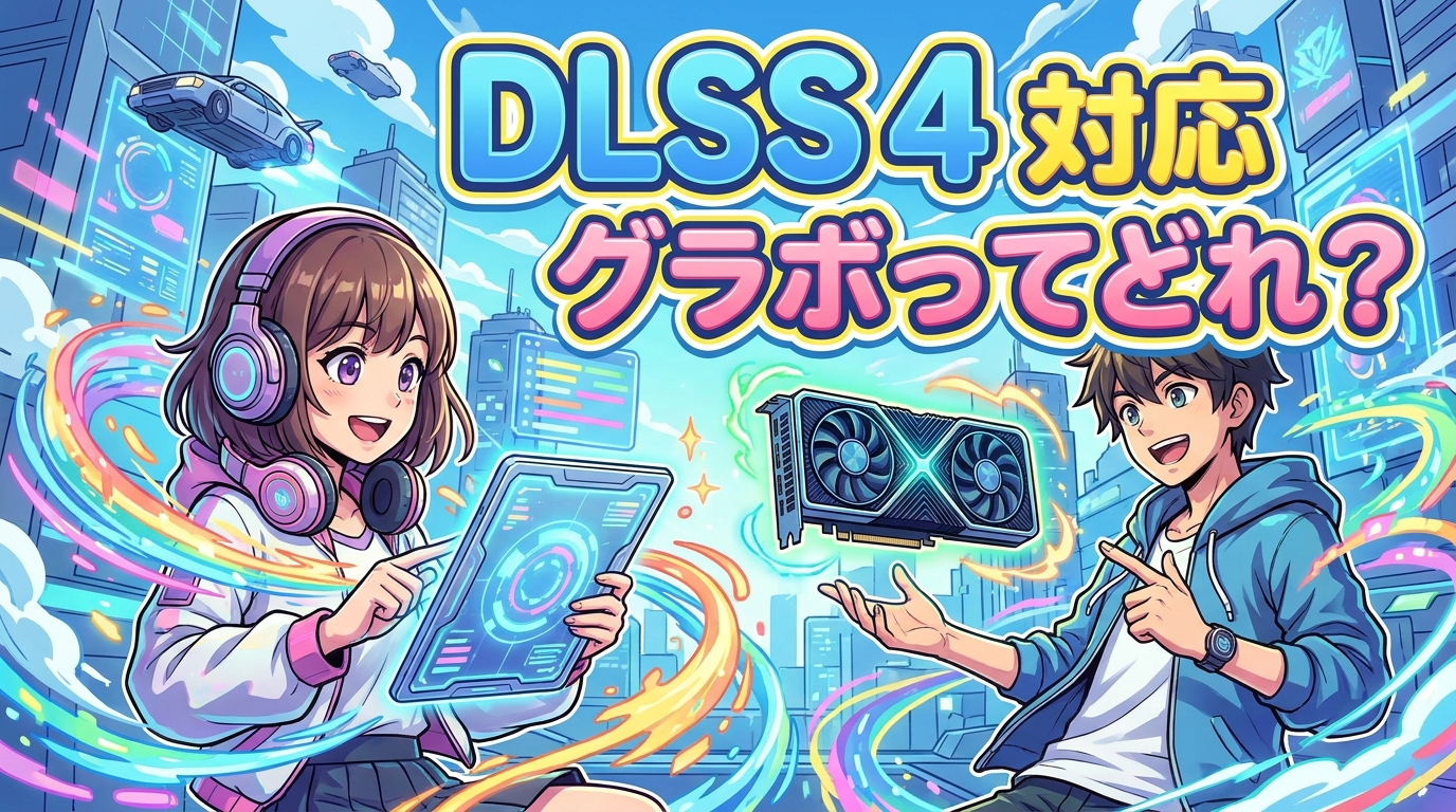 DLSS 4 対応 グラボってどれ？
