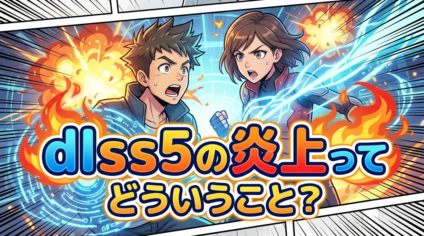 dlss5の炎上ってどういうこと？