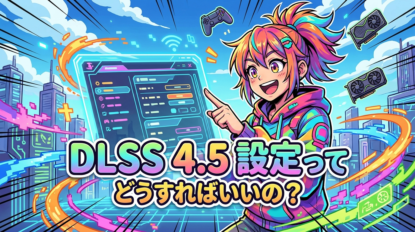 DLSS 4.5 設定ってどうすればいいの？