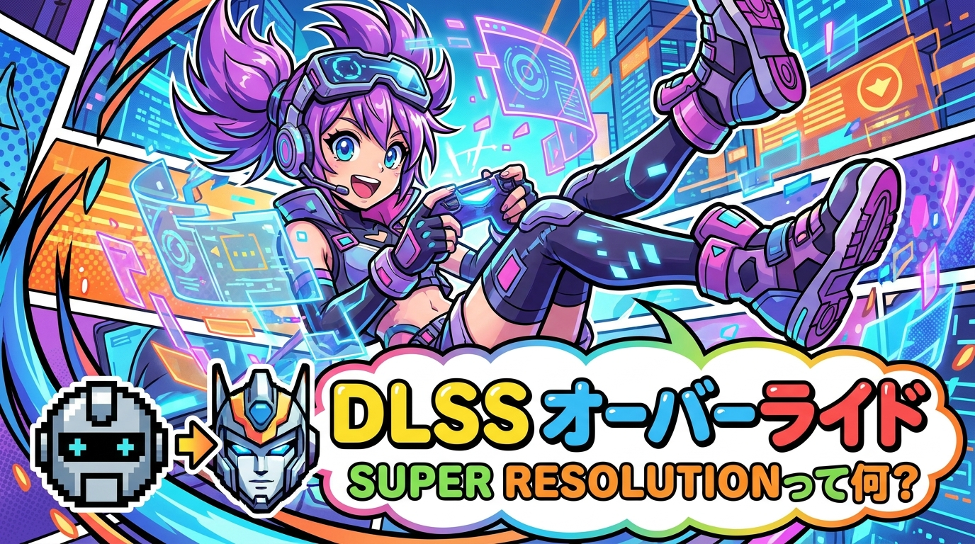 dlss オーバーライド super resolutionって何？