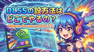 DLSSの設定方法はどこでやるの？