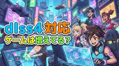 dlss4 対応 ゲームは増えてる？