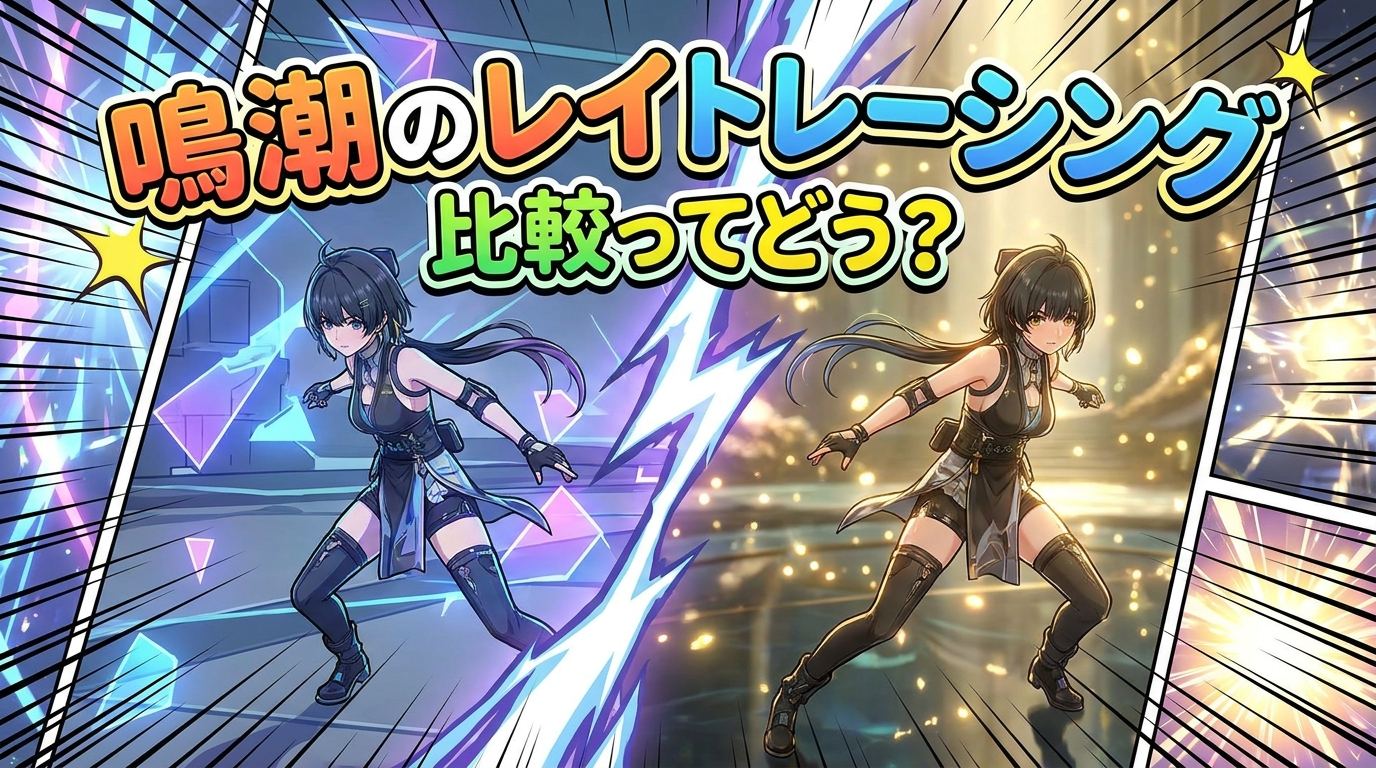 鳴潮のレイトレーシング比較ってどう？