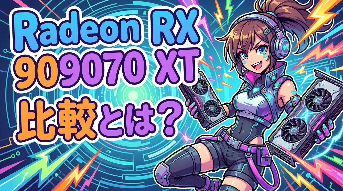Radeon RX 9070 XT 比較とは？