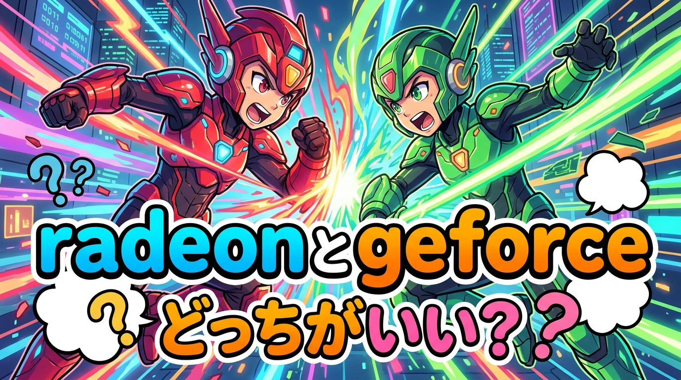 radeonとgeforceどっちがいい？