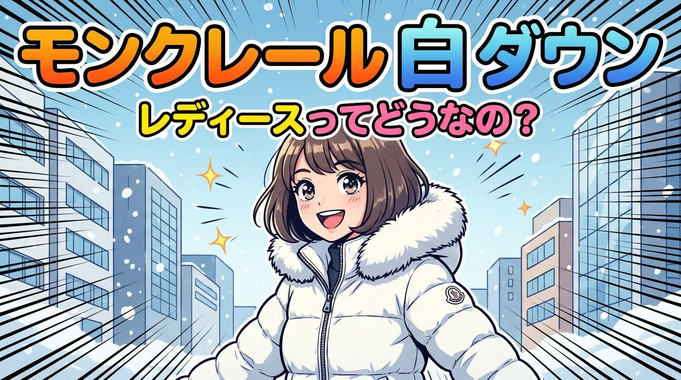 モンクレール 白 ダウン レディースってどうなの?