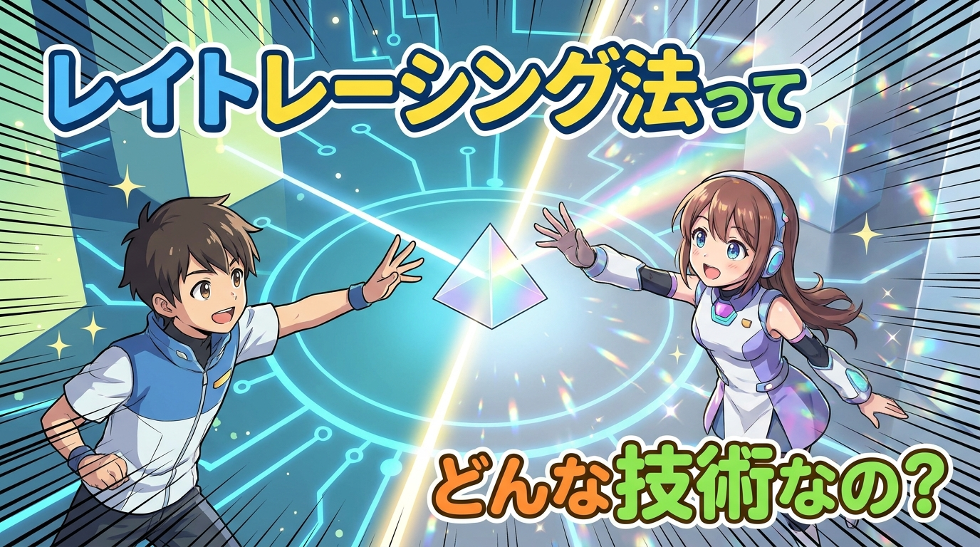 レイトレーシング法ってどんな技術なの？