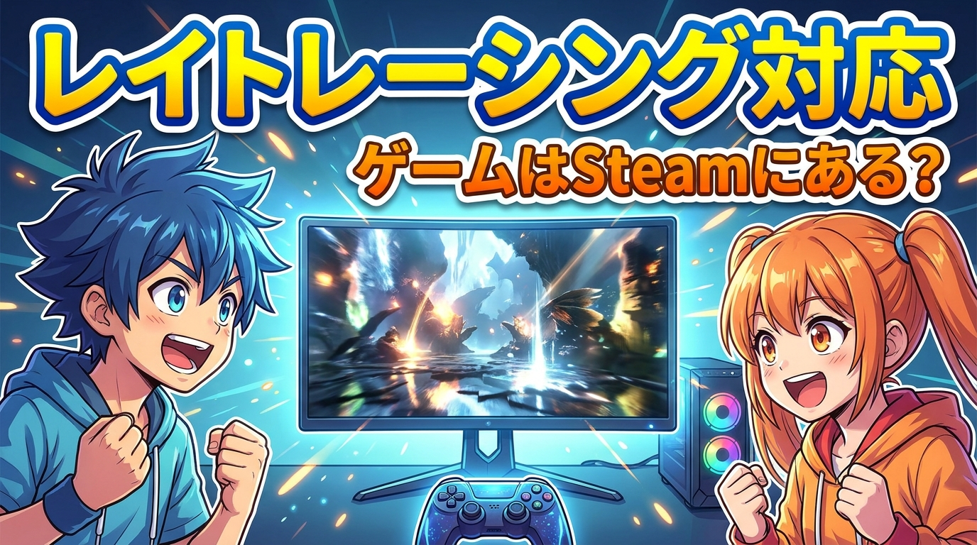 レイト レーシング 対応 ゲームはsteamにある？