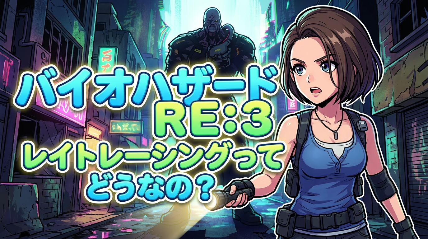 バイオ ハザード re3 レイト レーシングってどうなの?