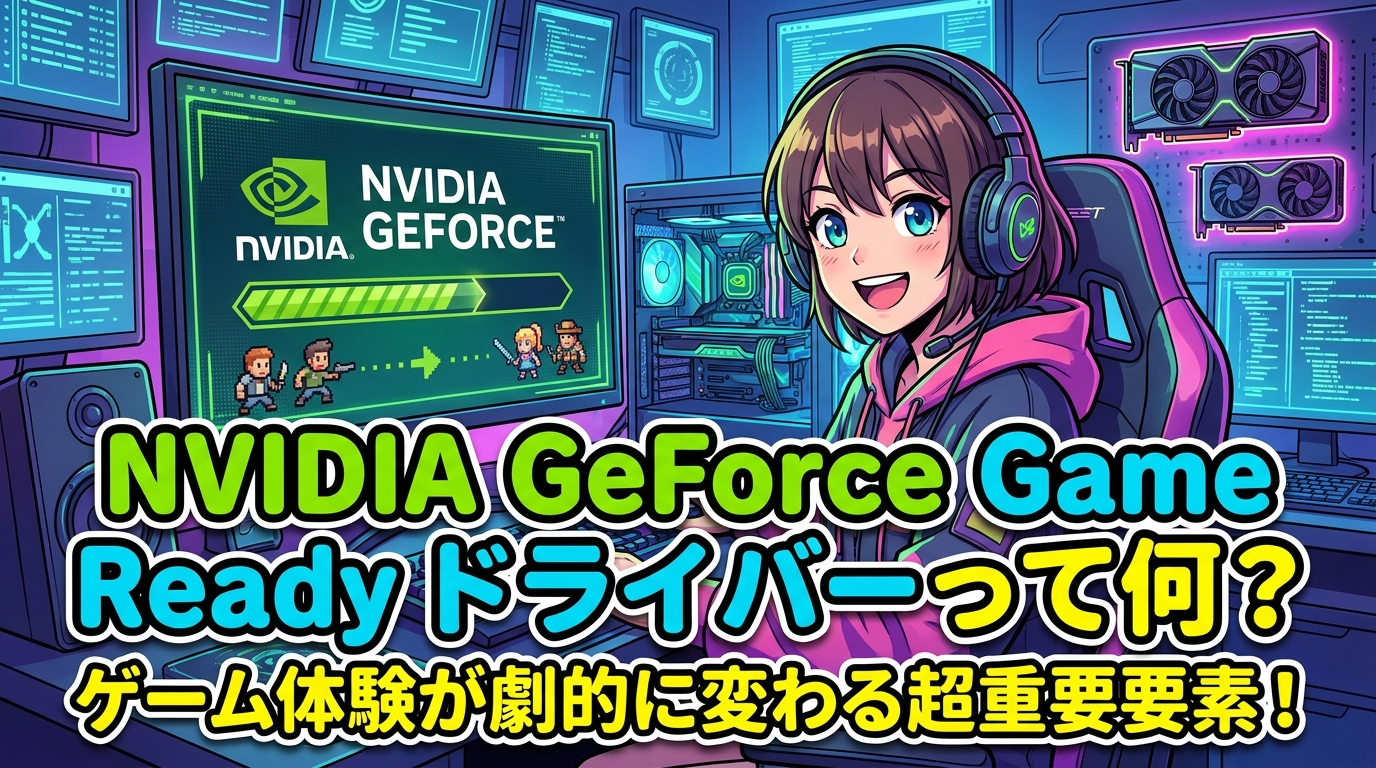 nvidia geforce game ready ドライバーって何？