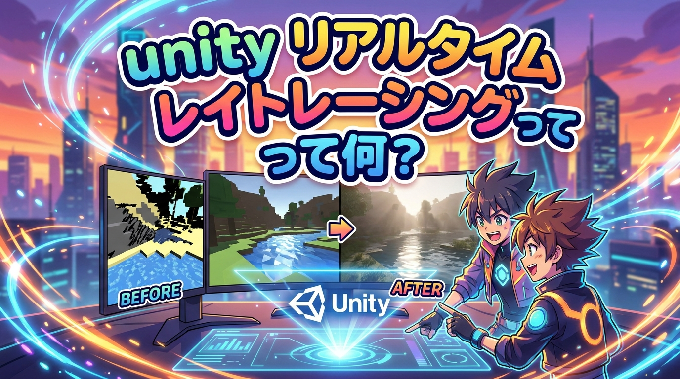 unity リアルタイム レイト レーシングって何？