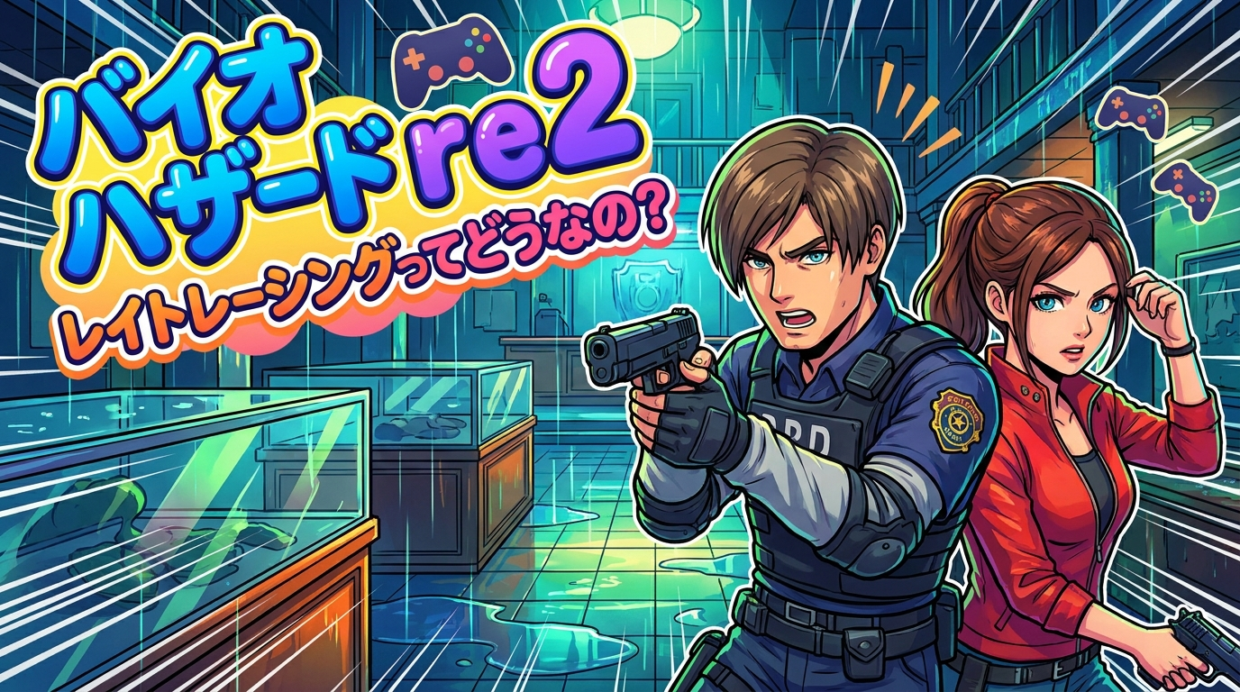 バイオ ハザード re2 ps5 レイト レーシングってどうなの?