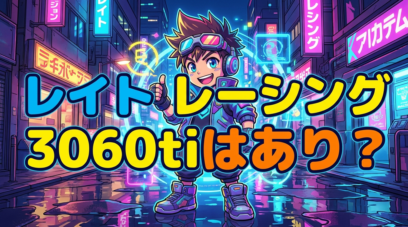 レイト レーシング 3060tiはあり？