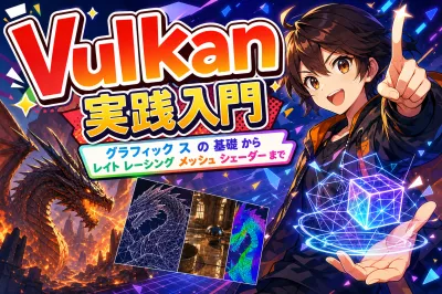 『vulkan 実践 入門 グラフィック ス の 基礎 から レイト レーシング メッシュ シェーダー まで』ってどんな本？