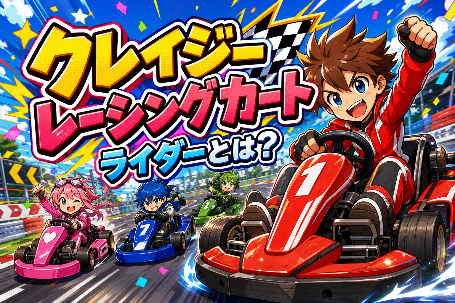 クレイジー レーシング カート ライダーとは？
