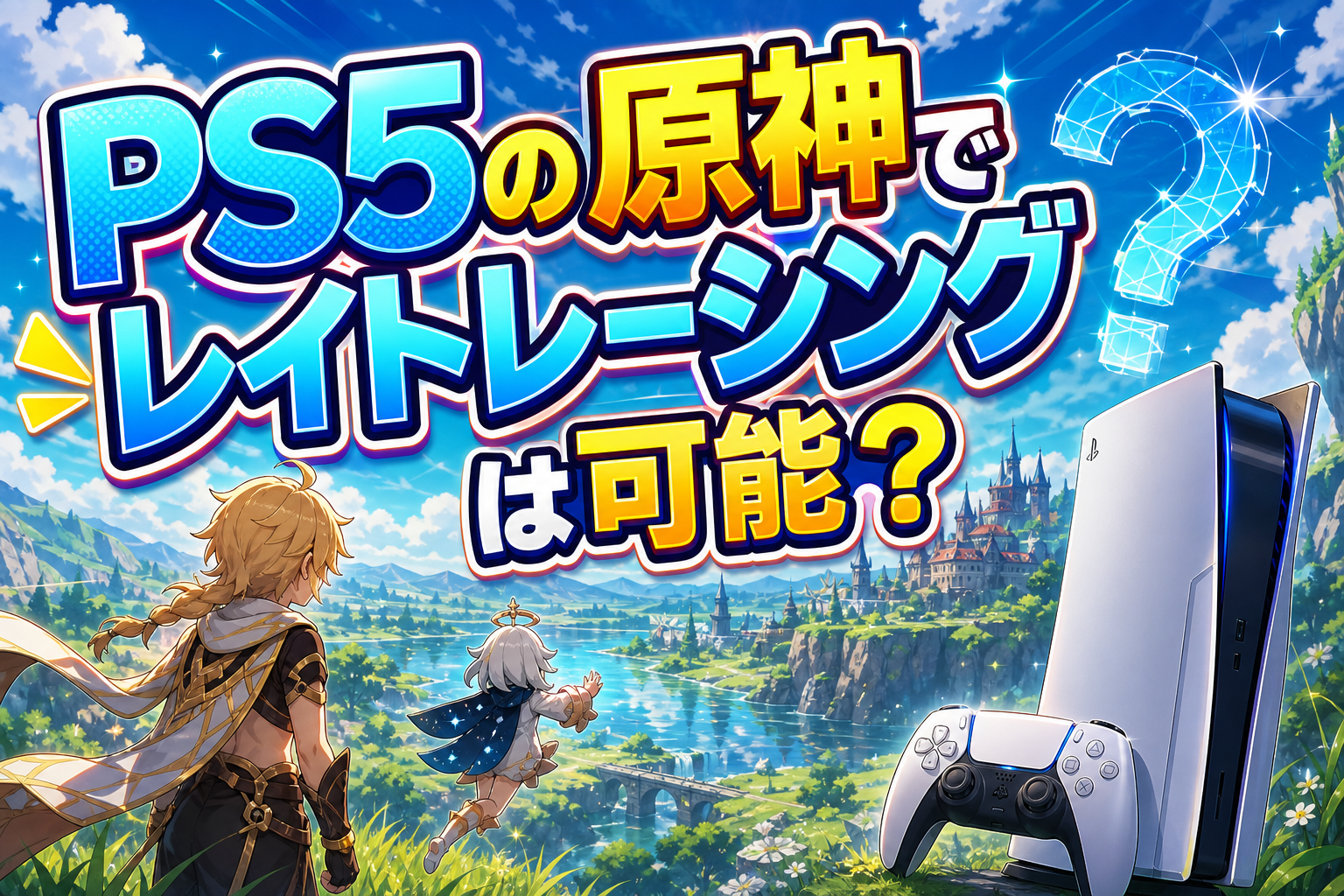 PS5の原神でレイトレーシングは可能？