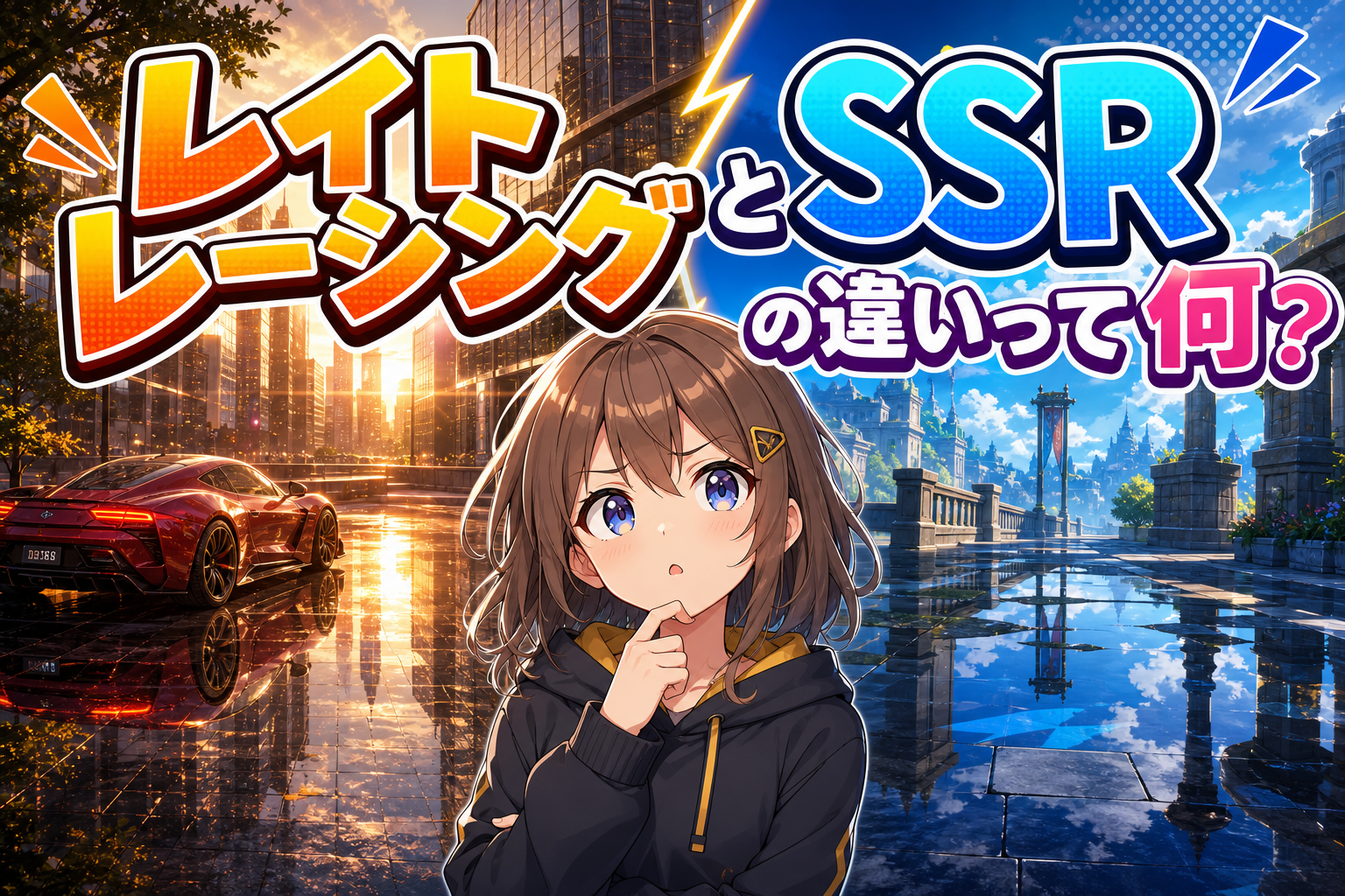 レイト レーシングとSSRの違いって何？