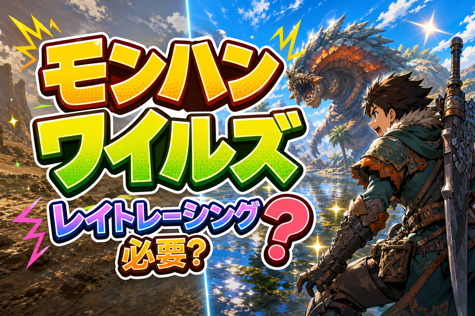 モンハン ワイルズ レイト レーシング必要？