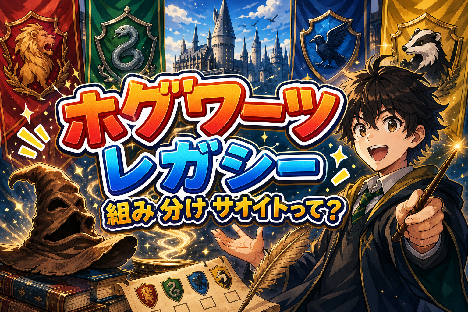 ホグワーツ レガシー 組み 分け サイトって？