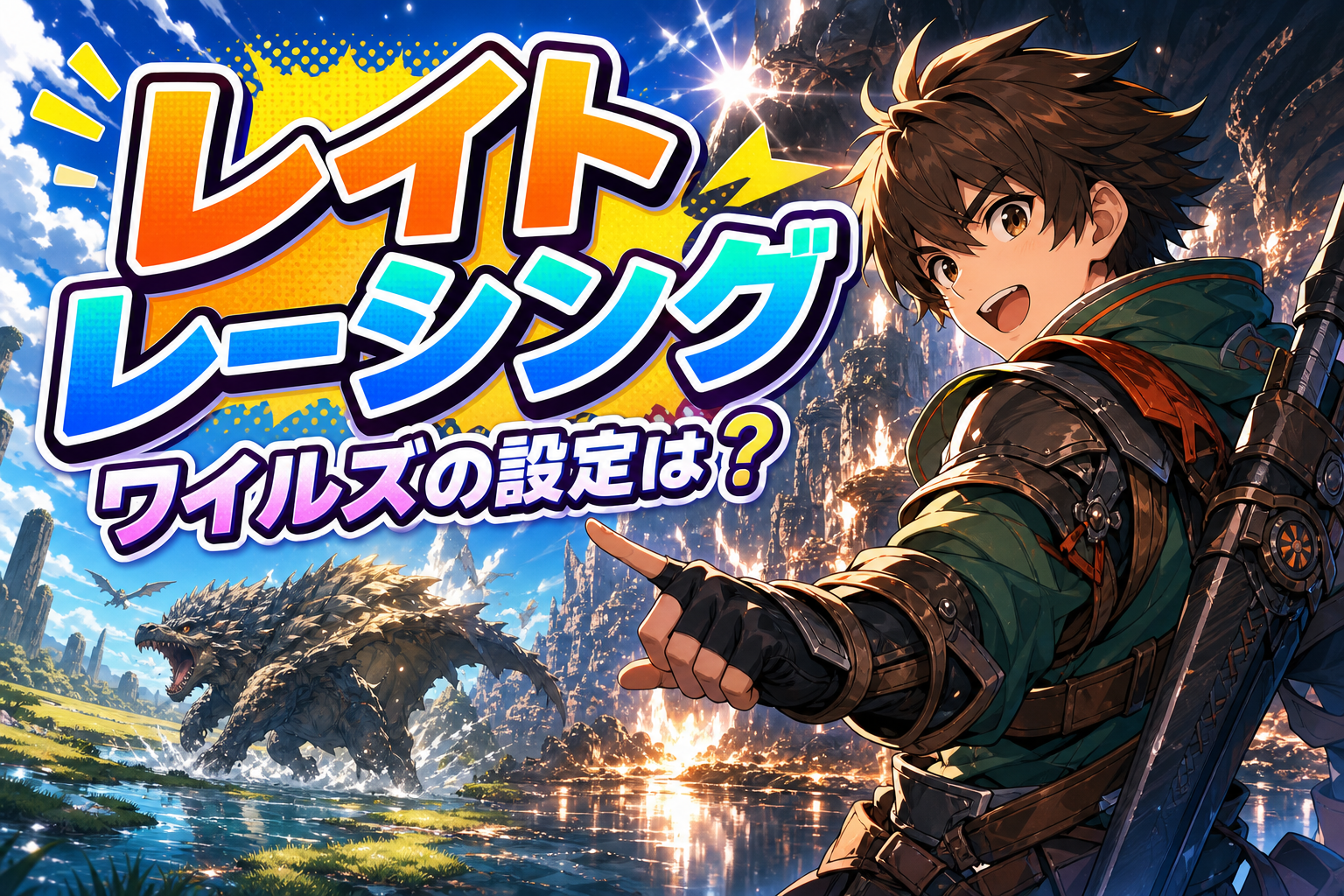 レイト レーシング ワイルズの設定は？