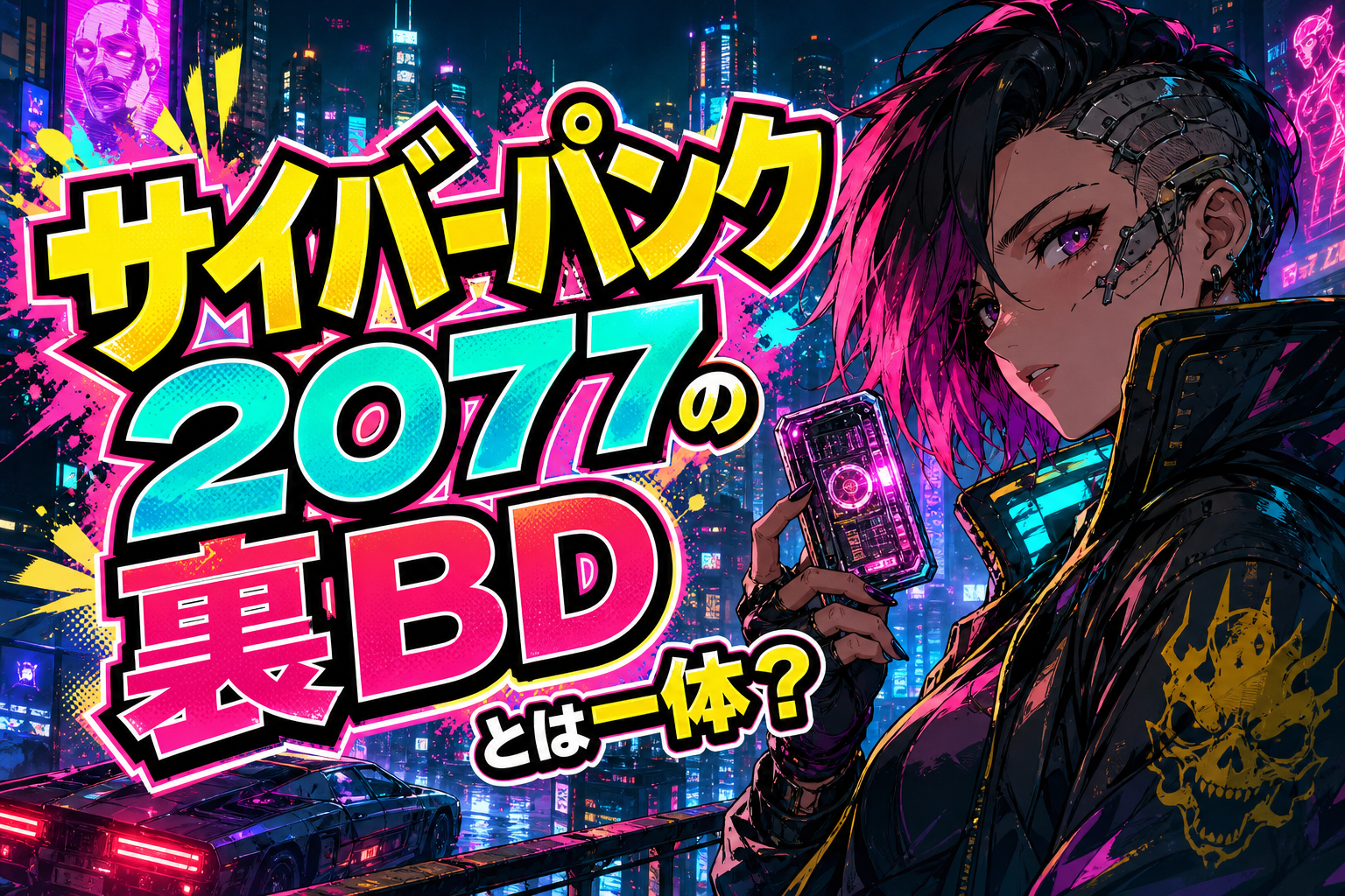 サイバーパンク2077の裏BDとは一体?