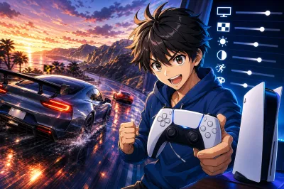 レイト レーシング ps5 設定の正解は？