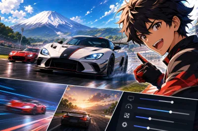 グランツーリスモ 7 フレーム レート レイト レーシングの最適な設定とは？