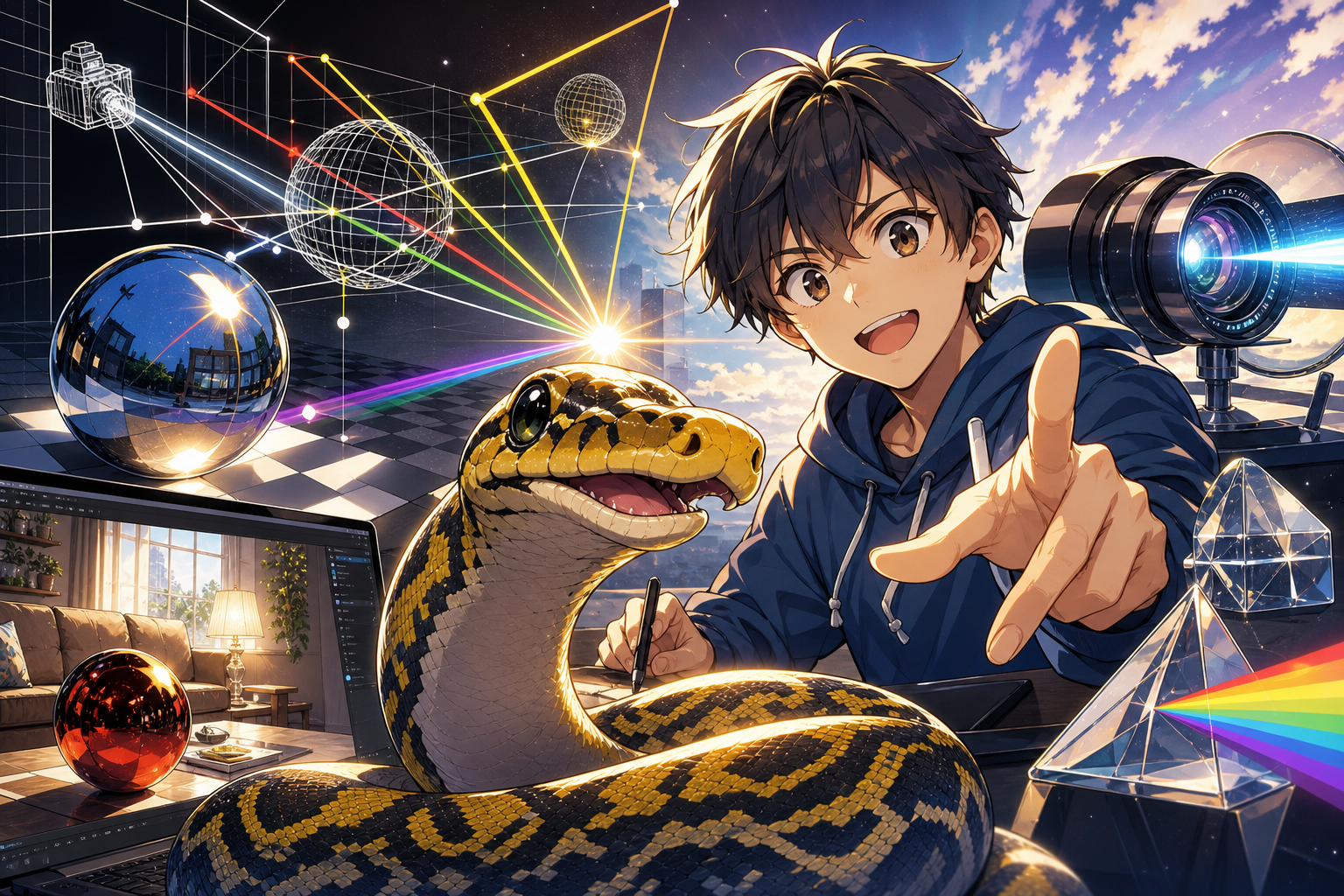 レイト レーシング pythonって何？