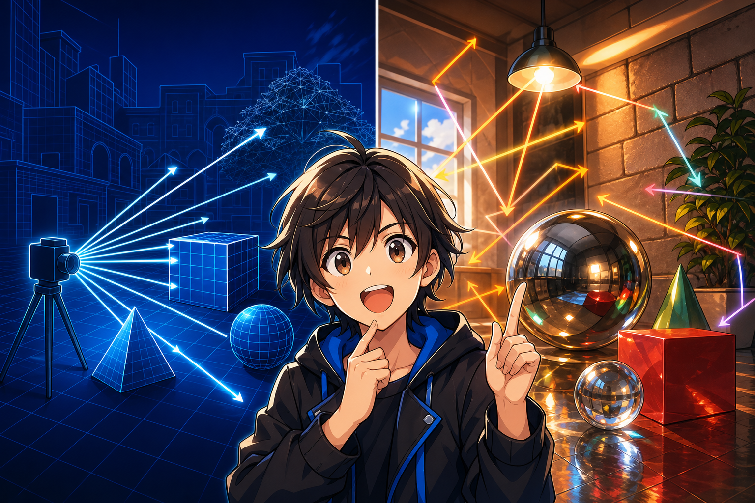レイ キャスティング レイト レーシング 違いとは？