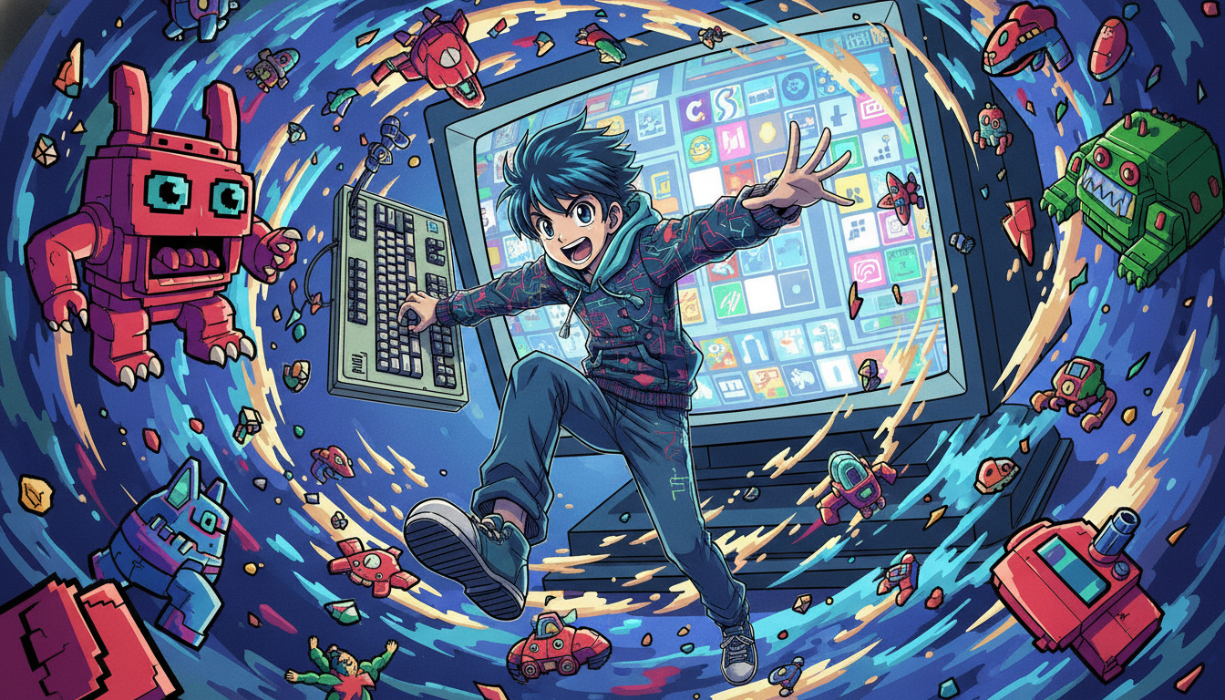 PC-88ゲームを楽しむにはエミュレータが必要