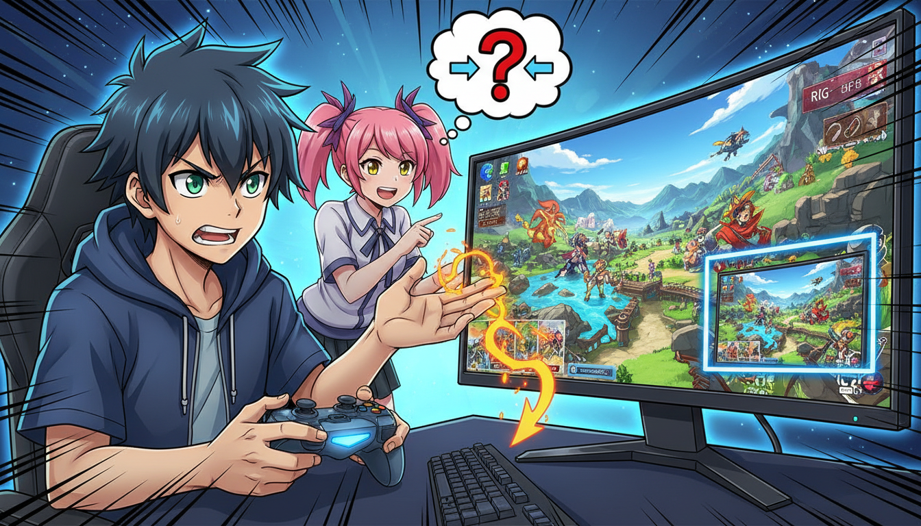 なぜPCゲームの画面サイズ変更が必要なのか