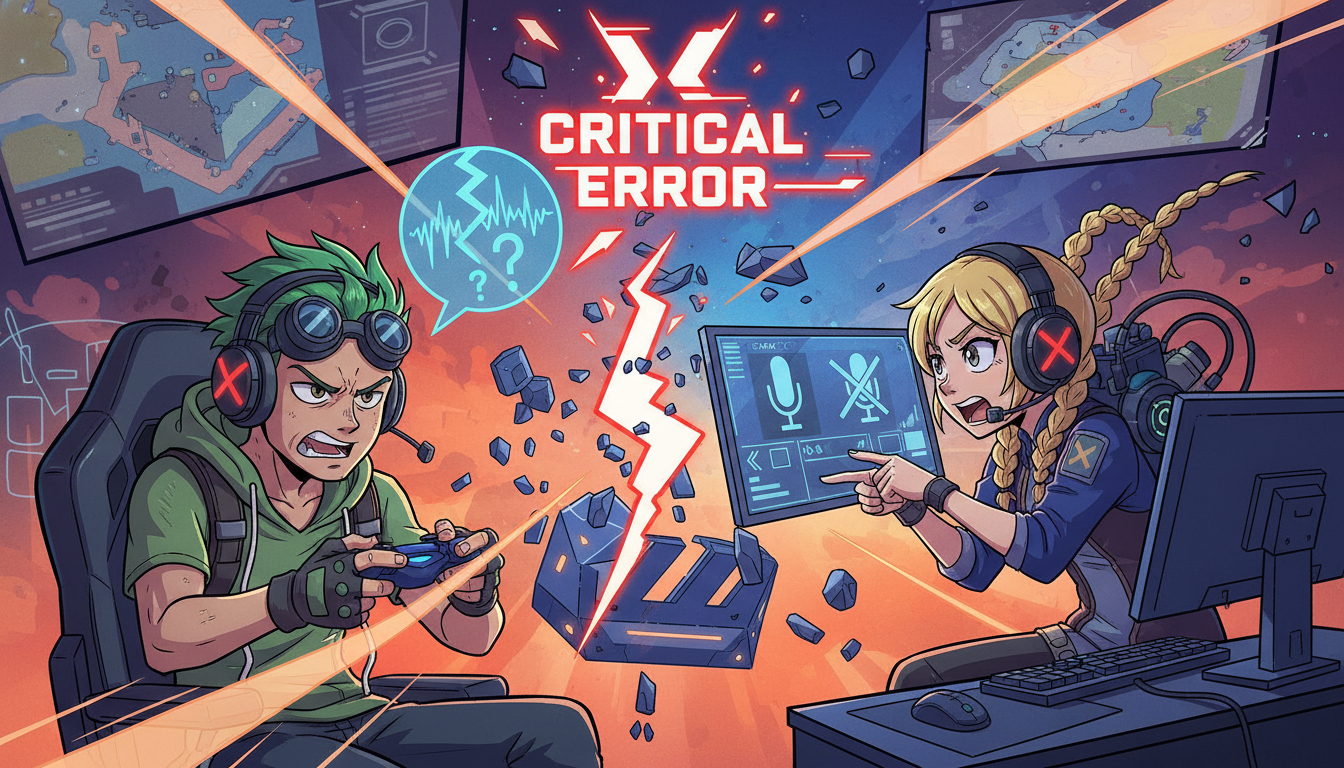 ApexのPS4とPCクロスプレイでVC問題が起きる理由