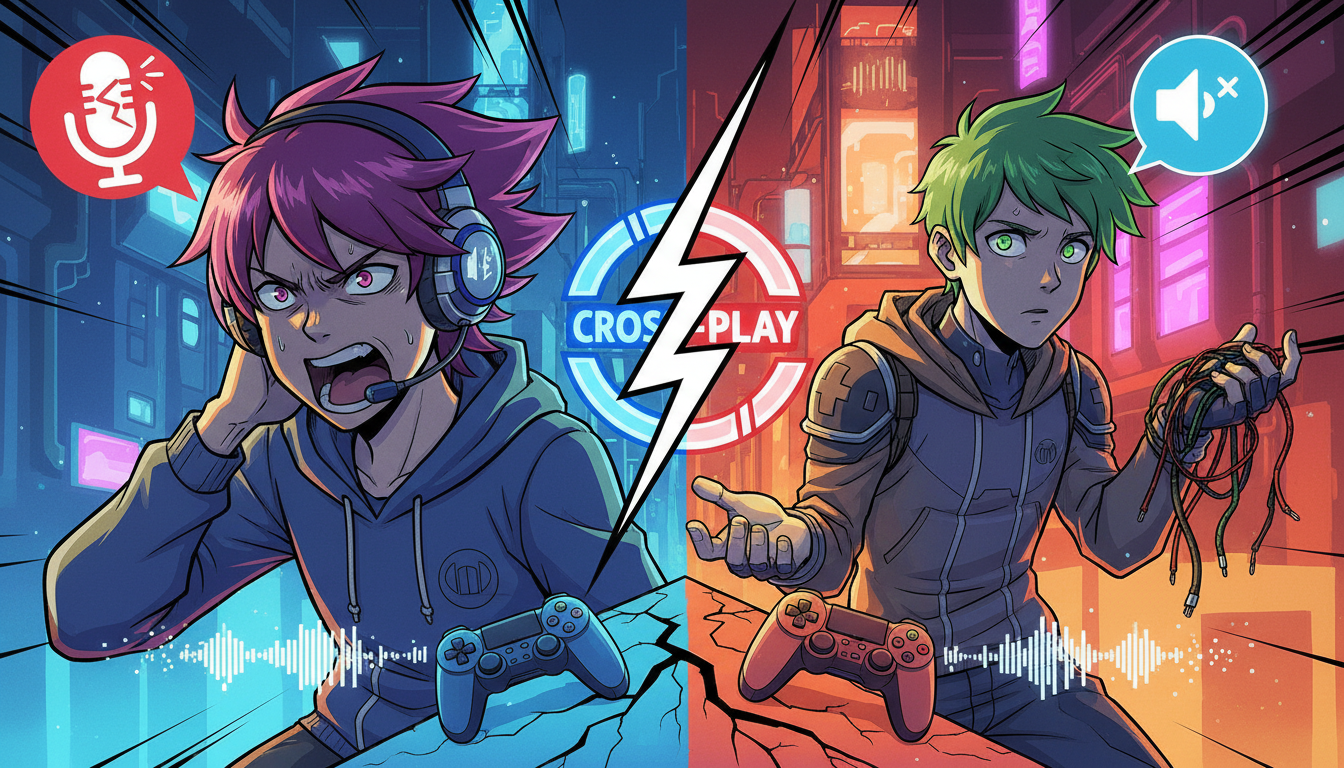 なぜPS4とPCのクロスプレイでVC問題が発生するのか