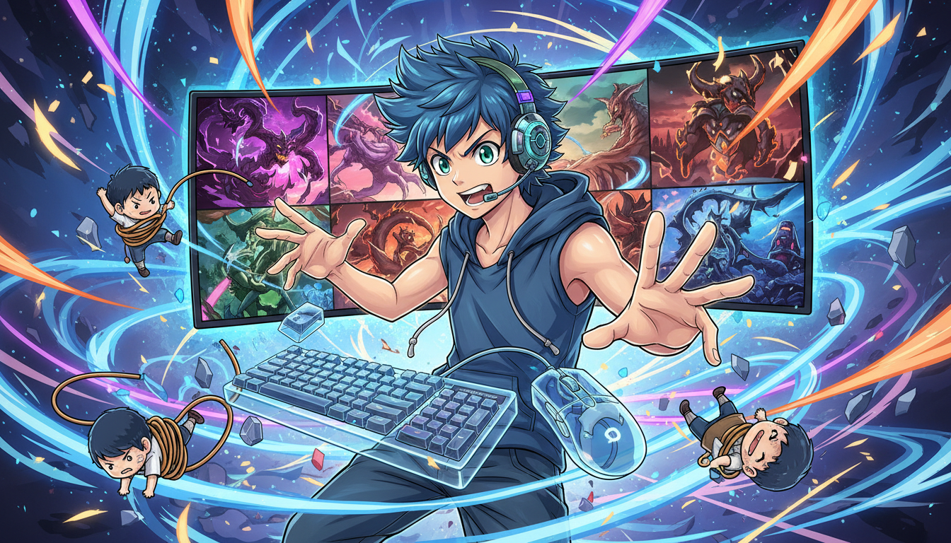 なぜPCゲーム操作は難しく感じるのか