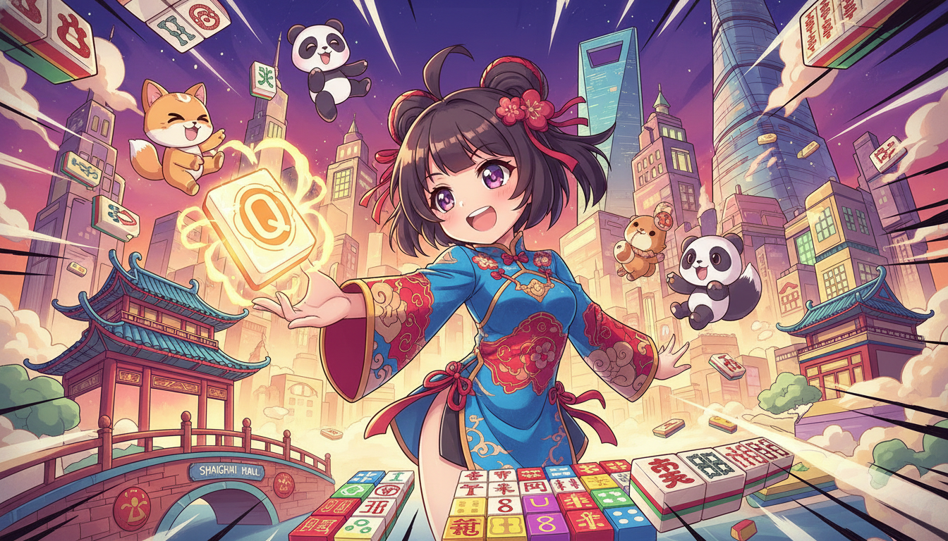 QPON上海本館は完全無料で遊べる麻雀ソリティア