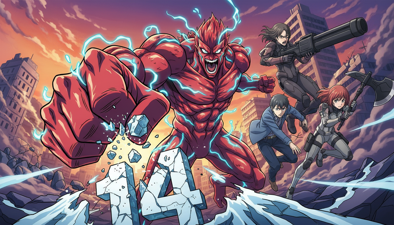 怪獣8号の漫画14巻は2024年11月1日に発売済み