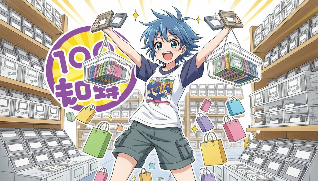 100均でゲームボーイソフトは完璧に収納できる