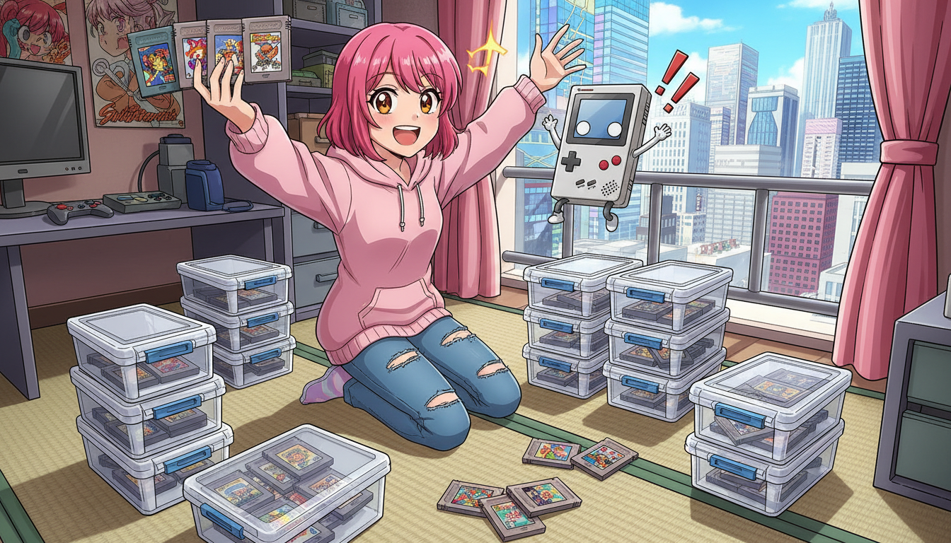 なぜ100均ケースがゲームボーイソフトに最適なのか