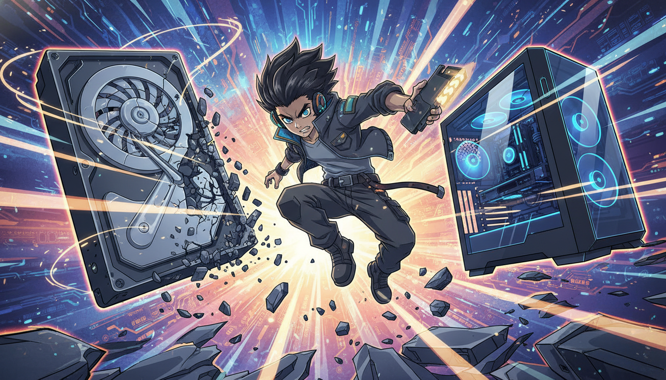 なぜSSDが推奨されるのか？HDDとの決定的な違い