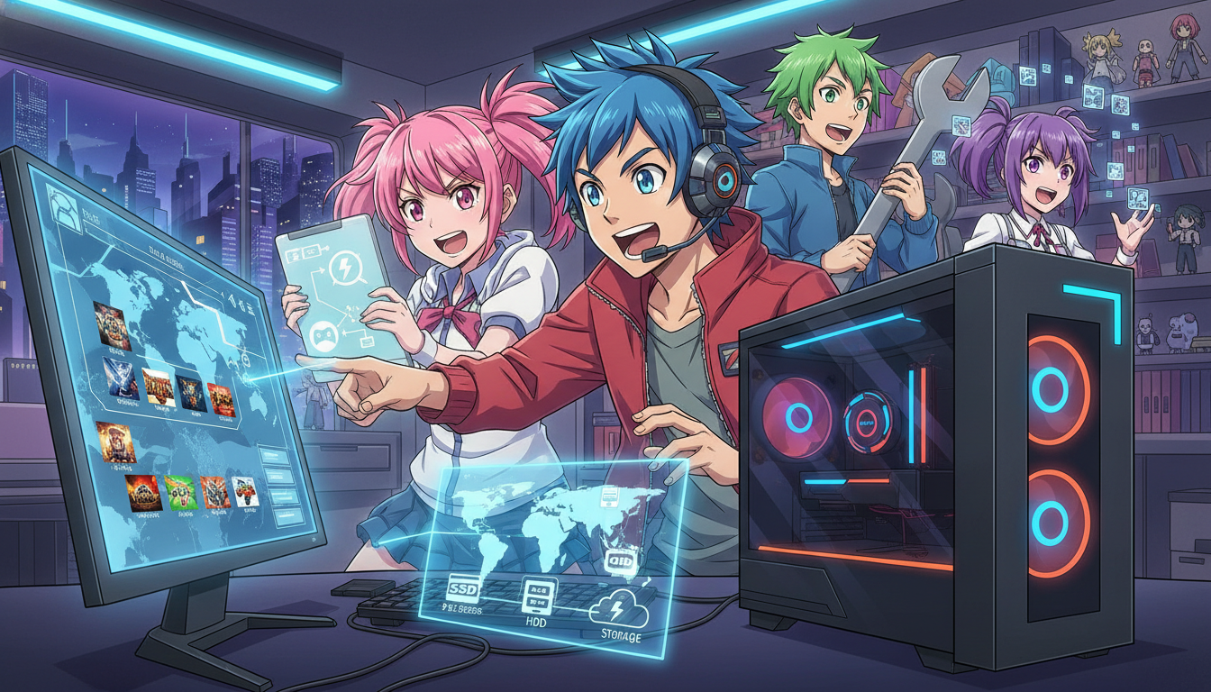 具体例：人気ゲームでの推奨インストール先