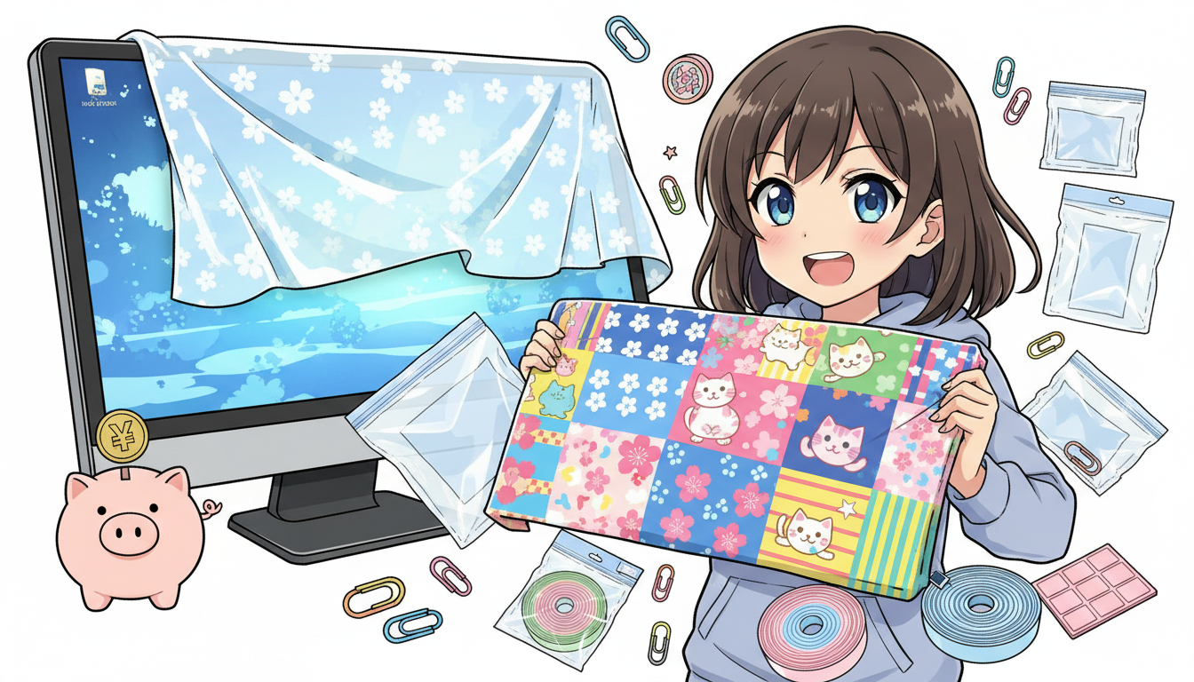 100均モニターカバーの具体的な商品と活用例