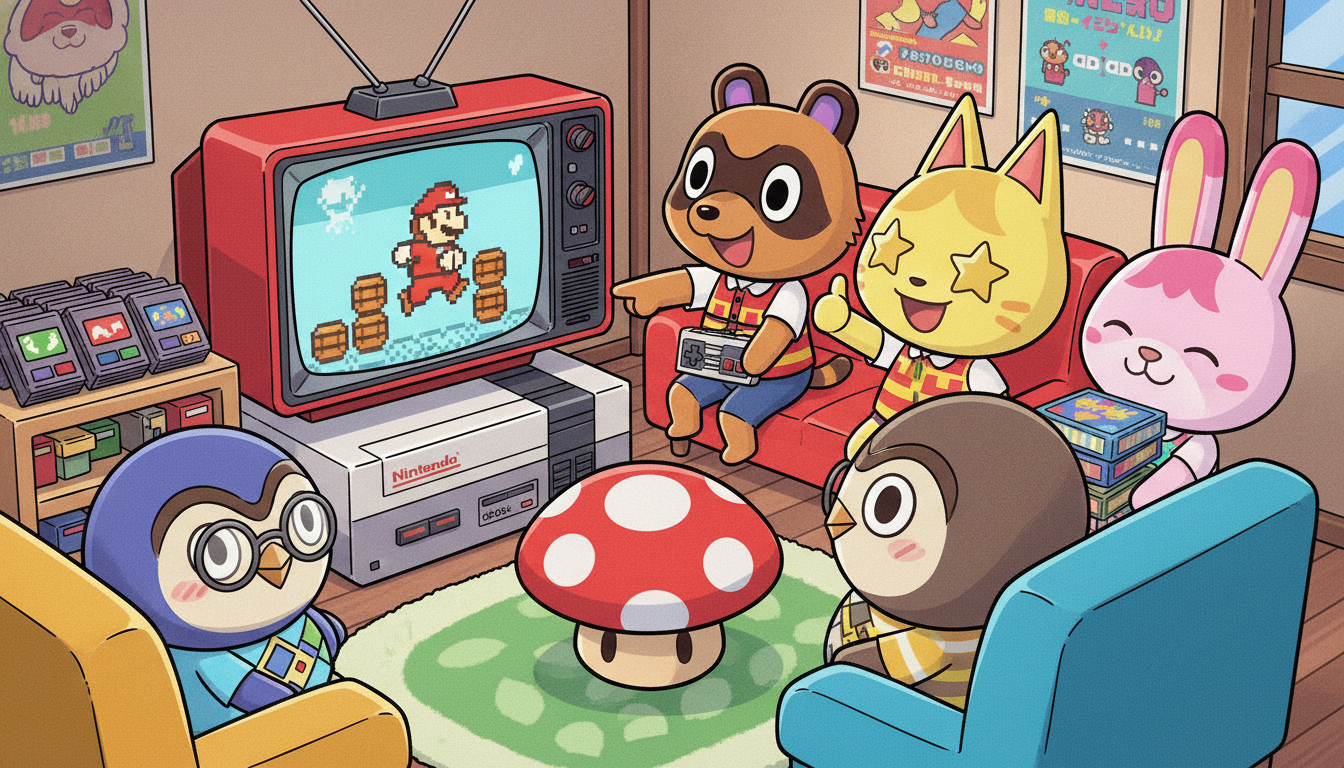 ファミコン家具で遊べるゲーム