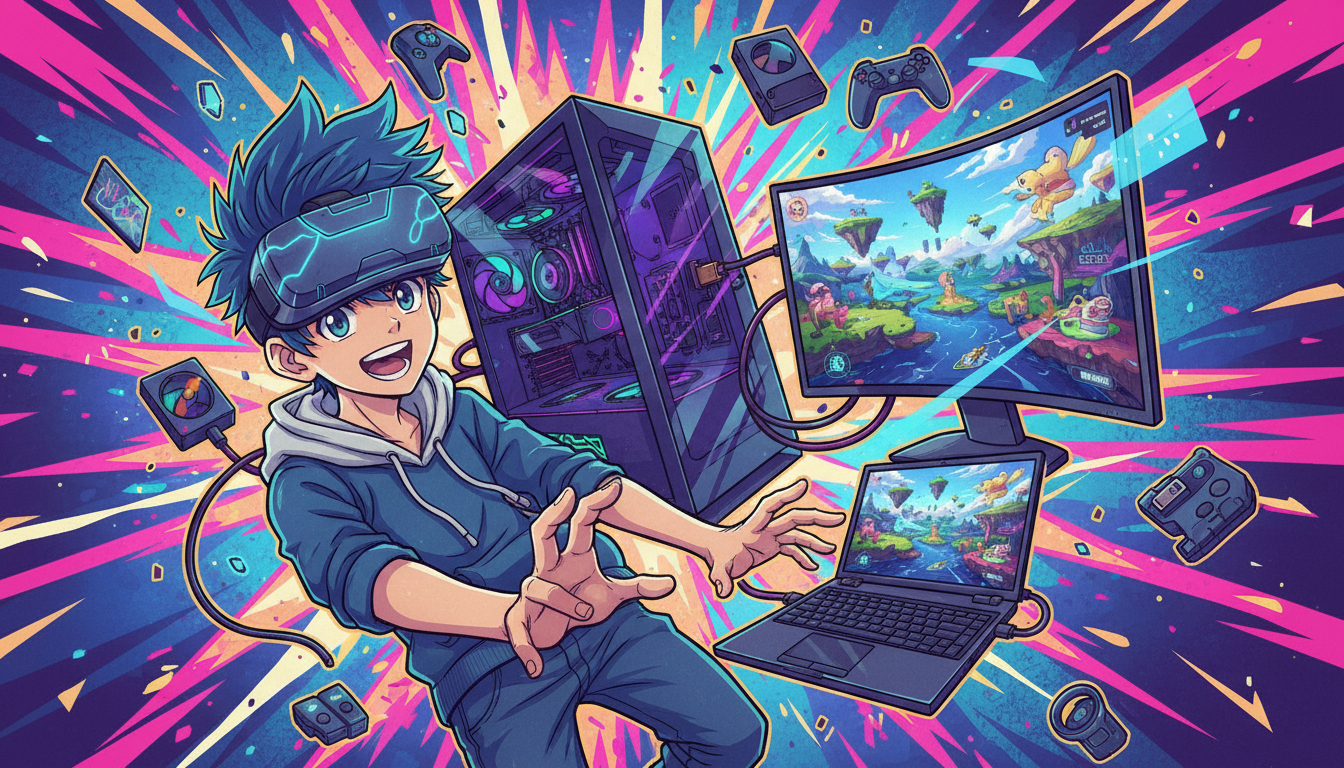 PCだけでVR動画を見ることは可能なんだ