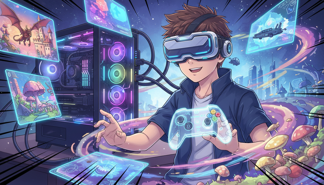 視点操作のコツと快適に見るためのポイント