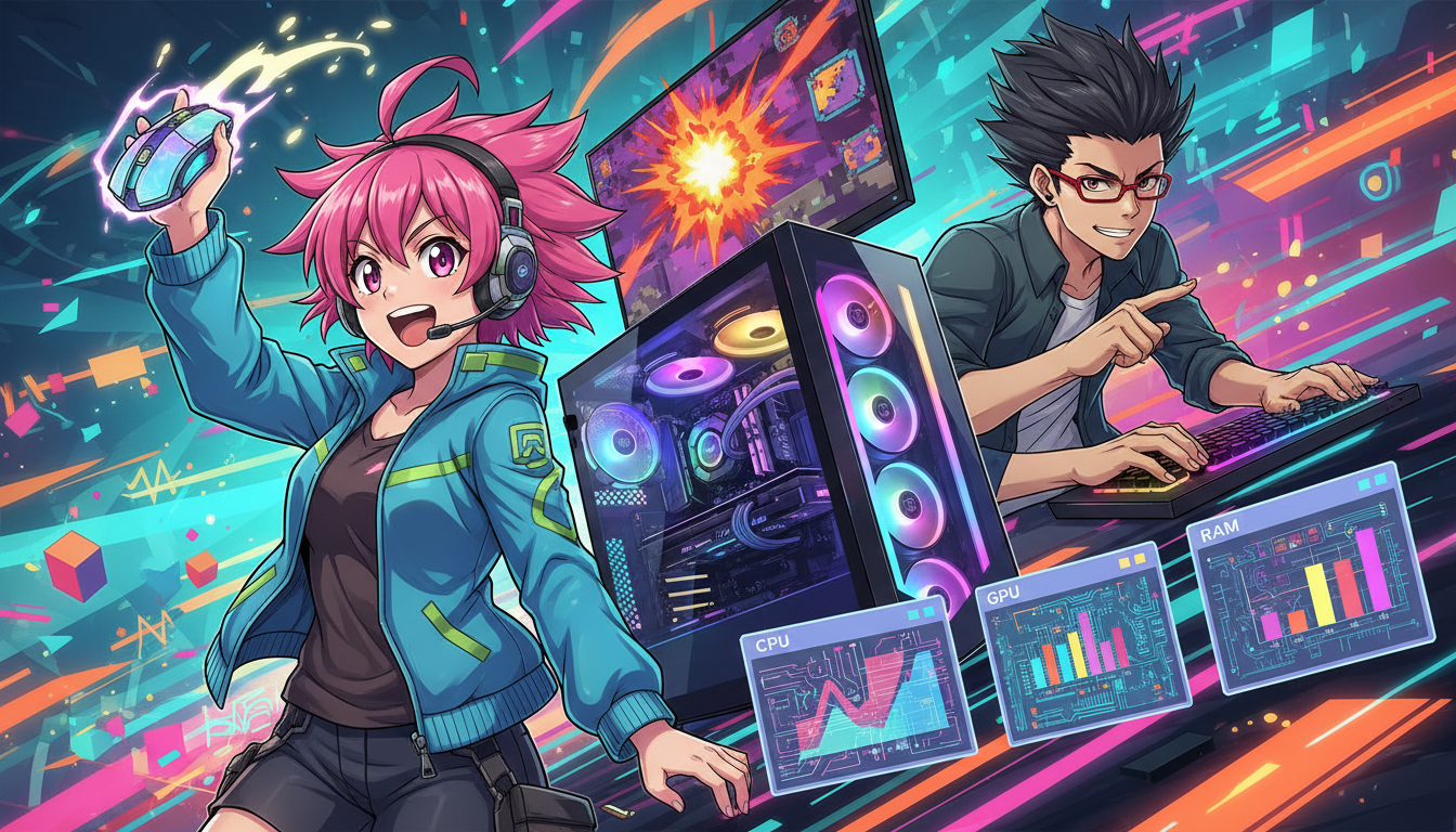 ゲーム実況PCに最低限必要なスペック