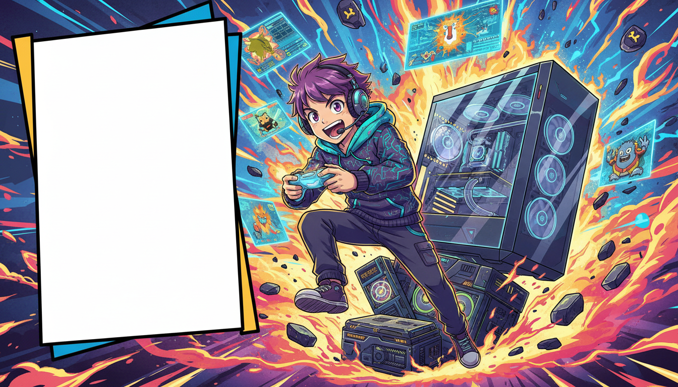 なぜゲーム実況には高スペックPCが必要なのか